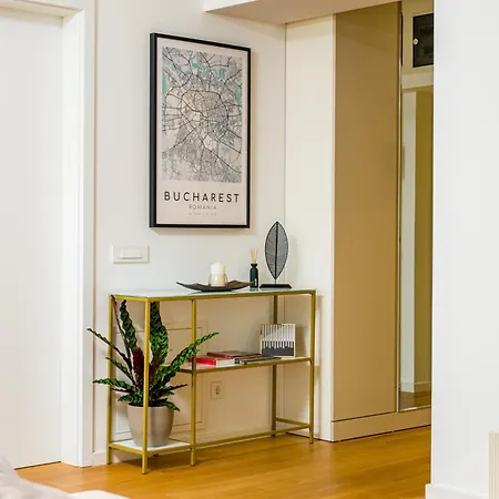 Apartament Mido Aviatie Park With Private Parking & Self Check-in Bukareszt