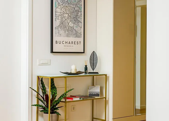 Apartment Mido Aviatie Park With Private Parking & Self Check-in Bukarest